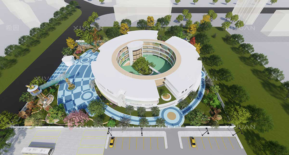 幼兒園建筑設計效果圖
