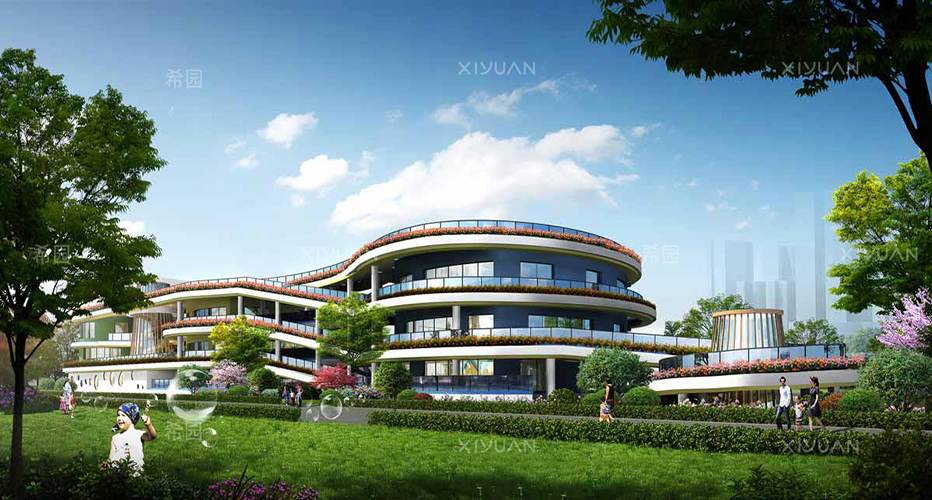 幼兒園建筑設(shè)計(jì)效果圖