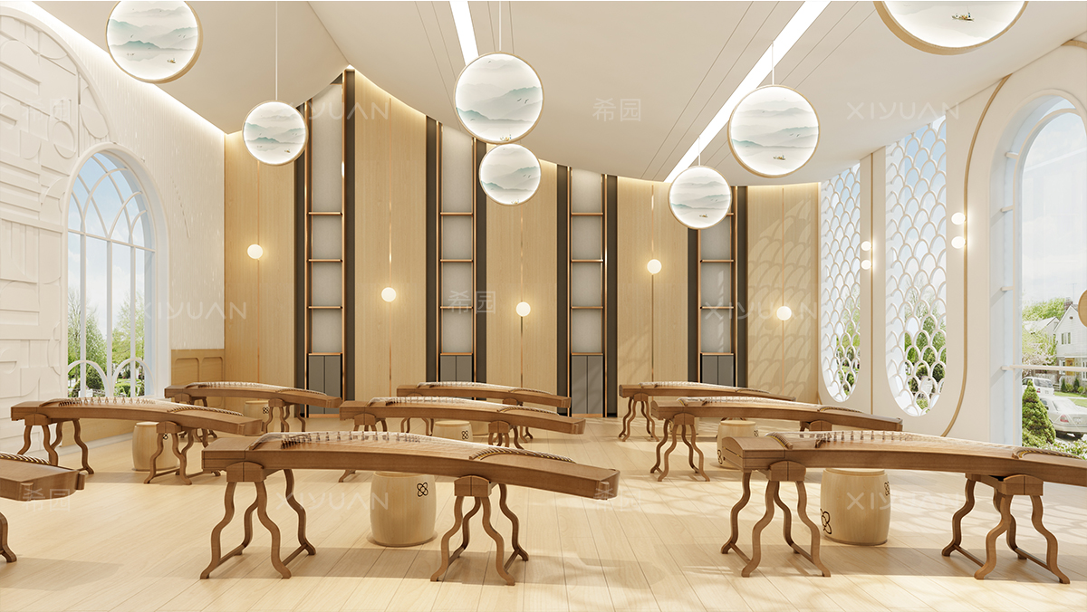 幼兒園古箏館設(shè)計(jì)平面圖