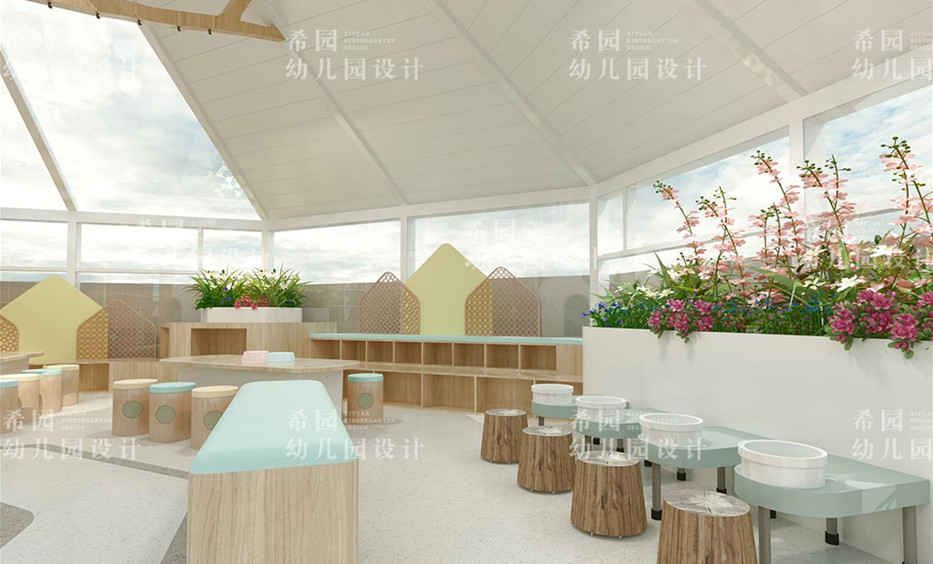 設(shè)計幼兒園美工坊