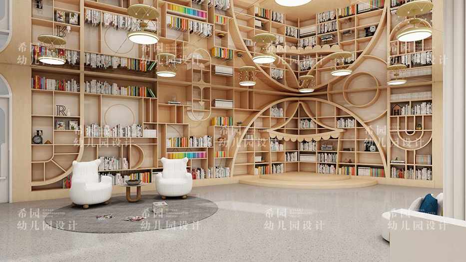 幼兒園圖書室室內(nèi)環(huán)境設(shè)計(jì)