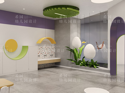 康樂(lè)縣令牌玖號(hào)院幼兒園空間設(shè)計(jì)案例