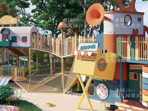 上海加華幼兒園戶(hù)外設(shè)計(jì)
