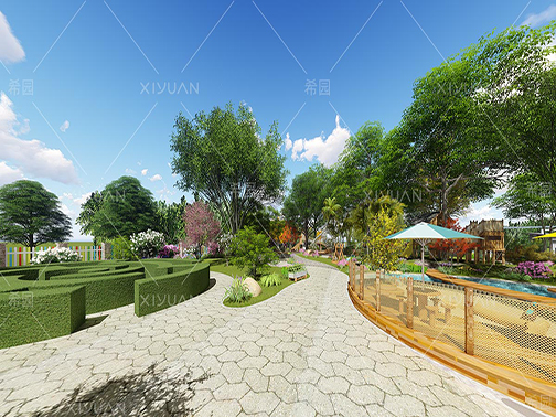 民權(quán)國家森林幼兒園室外環(huán)境設(shè)計